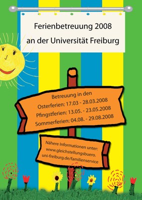 Plakat Ferienbetreuung 2008
